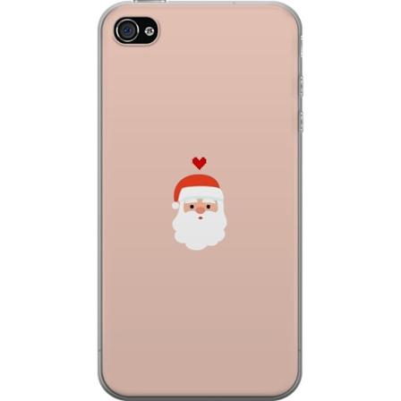 Apple iPhone 4 Gjennomsiktig deksel Kjærlighet Tomte