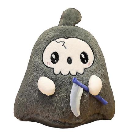 30 cm Spel Tecknad Grim Reaper Plyschleksaker Figur Ghost Plyschdocka Gosedjur Barnleksaker Halloween Dekor Julklapp 20cm