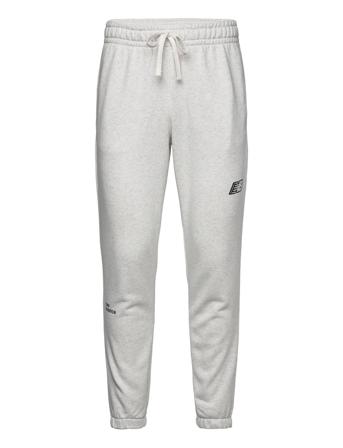 Nb Essentials Fleece Jogger Joggebukser Pysjbukser Grå New Balance
