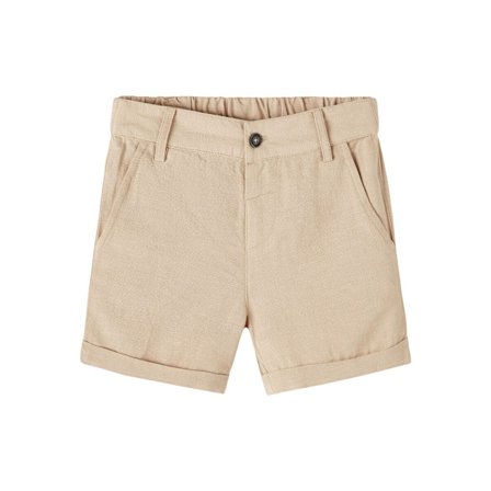 Name it Mini Shorts Beige, Størrelse 104 multifarvet