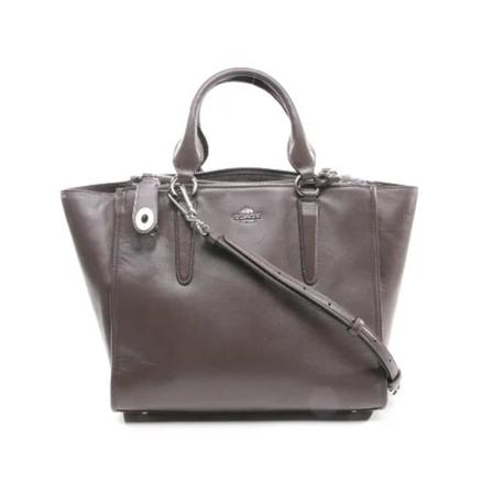 Coach Pre-owned Pre-owned Leather handTass , Bruin , Dames , Maat: ONE Size Vintage Tassen