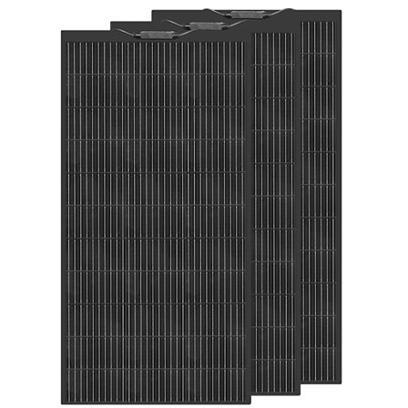 Fleksibelt Monokrystallinsk Solpanel, 120W - 1200W, Høj Effektivitet 24%,360W Solcellepanel