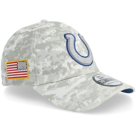 New Era - Camo fitted Gorra - Indianapolis Colts 39THIRTY NFL Salute To Service Camo Fitted @ Hatstore