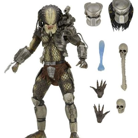Predator Jungle Hunter Ultimate 7" 1:12 Actionfigur - Deluxe Samlarobjekt