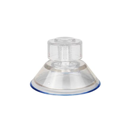 10 stk sugekopper med gjenger og muttere, Ø 45 mm sugekopp til skrue Transparent sugekoppfesting