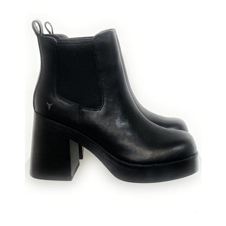 Windsor Smith, Heeled Boots Czarny, Kobieta, Rozmiar: 37 EU