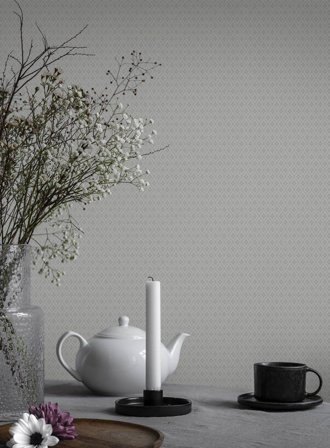 Duro Tapet, Lillstjärna 680-11 Småmönstrat, L, Vit/Blå, Färg & tapeter