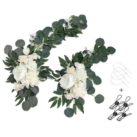 Bryllupsbue Blomsterkit Silke Jasmin Blomster Swag