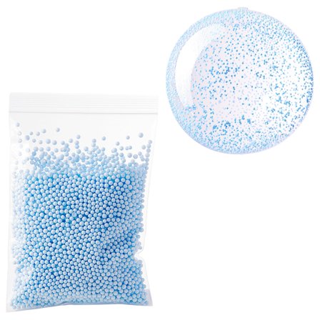 Skumperler til Balloner Himmelblå 10g