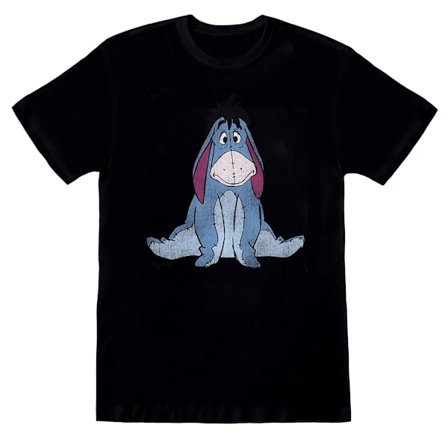 Winnie the Pooh flickor Eeyore T-shirt 5-6 år svart