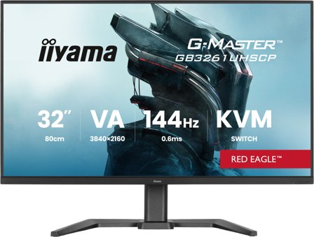 iiyama GB3261UHSCP-B1 31.5IN G-MASTER RED EAGLE 3840X2160 6MS 16:9 300