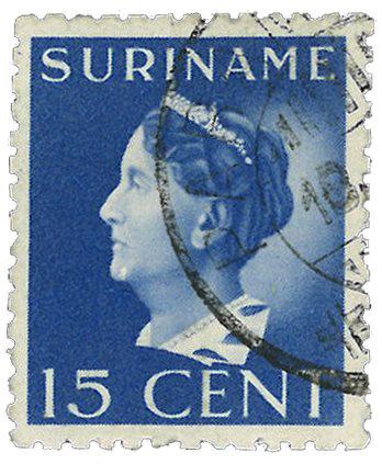 Suriname 1941 - NVPH 194 - Stemplet