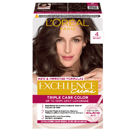 L'Oréal Paris Excellence Créme Hårfärg Dam Brun ONESIZE