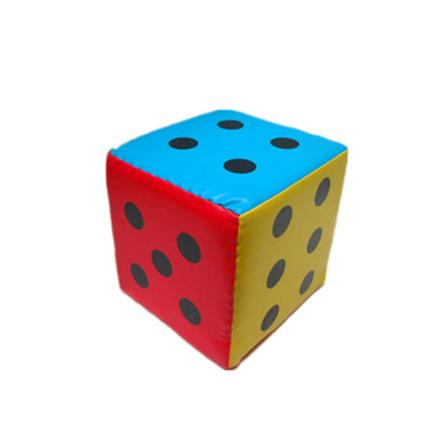 Novelty Party Svamp PU til kæmpe terninger 12cm/20cm Sjove spil Terninger Festrekvisitter Legetøj Ferie Familiesamlingsspilforsyning