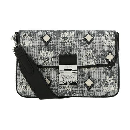 Mcm, Shoulder bags Grijs, Dames, Maat:ONE Size