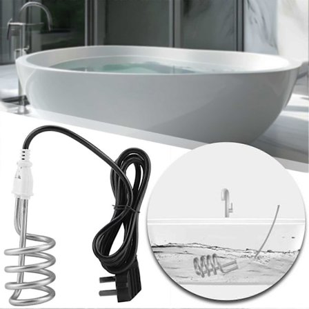 Bærbar Elektrisk Dyppevarmer Kjele Rask Oppvarming Vann Elementer for Utendørs Camping