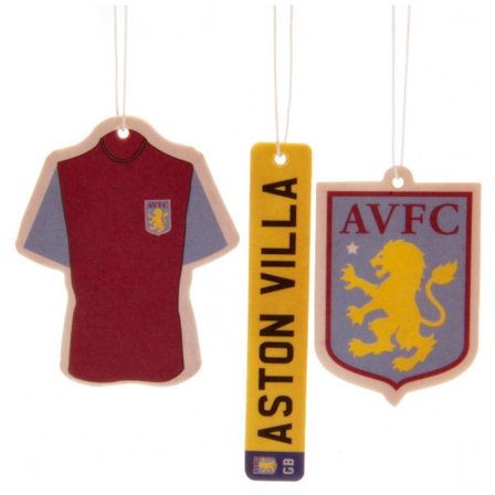 Stora Black Friday-erbjudanden! Aston Villa FC Bilparfym 3-pack