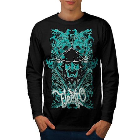 Electro Katana Music Men långärmad T-shirt