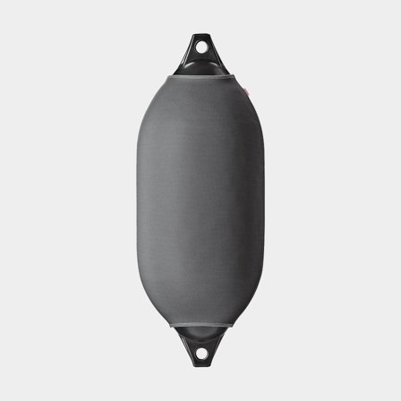 Fenderschutz für Lang-Fender Castro, 125 cm x Ø27 cm (Castro/Polyform F7), grau - Boot