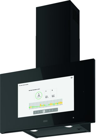 Franke AQ Sense Emhætte sort, Ventilation