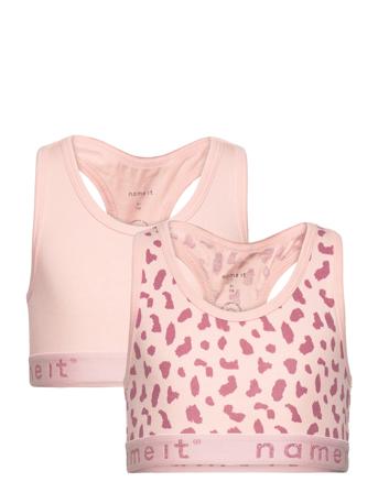 Nkfshort Top 2P Aop Pink Name It