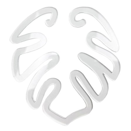 Skilpaddeskall Bambusklemme Sett Plantestøtte Klemme Gjenbrukbar Innendørs Utendørs Blomsterformet Grønn Plante Bladholder Jikaix