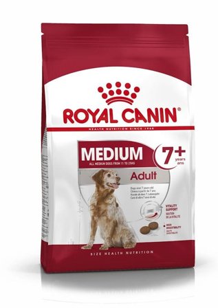 Royal Canin Medium Adult 7+ Alimento Secco Per Cani 15kg