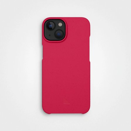 Biologisch abbaubare Handyhülle Granatapfelrot, iPhone 13