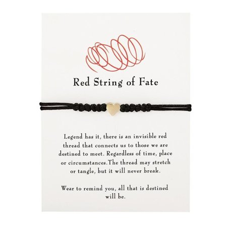 Rött Snöre Armband 7 Knopars Armband 6