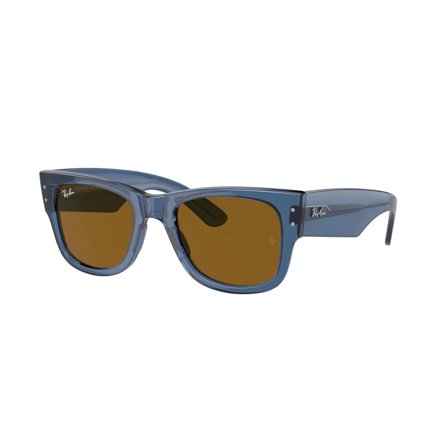 Ray-Ban Mega Wayfarer - Solbriller - Blå - RB0840S 668073 5121