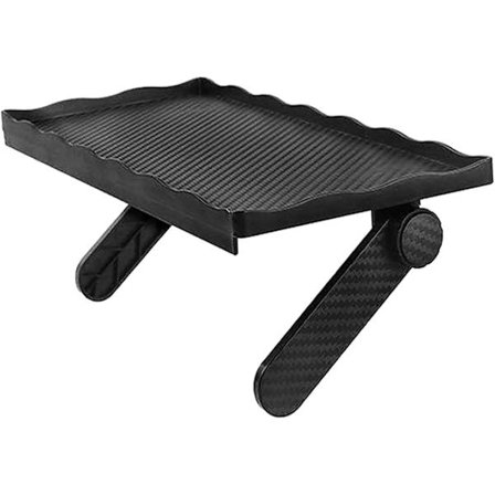 TV Hylla Ovanpå, Skärmhylla Ovanpå, Justerbar och Vikbar TV Datorskärm Förvaringshylla kompatibel med TV-box, Router, Kamera, Spelkonsol, 