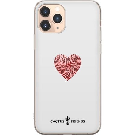 Yhteensopiva Puhelinkuori Apple Apple iPhone 11 Pro Cactus and Friends - Fingerprint Love