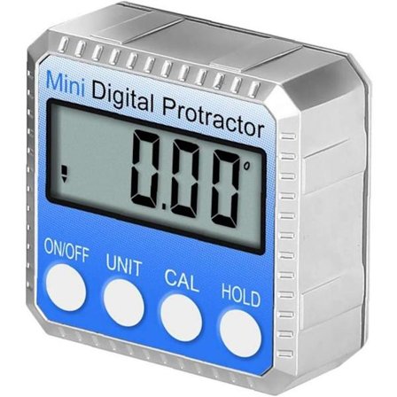 Digital vinkel elektronisk nivå och vinkelmätare 360° fas gering
