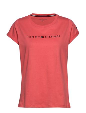 Rn Tee Ss Logo T-shirt Top Tommy Hilfiger