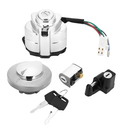 Honda VT600 Shadow 400 750 Tändningslås Tanklock Hjälmlås Styrningslås Nyckel