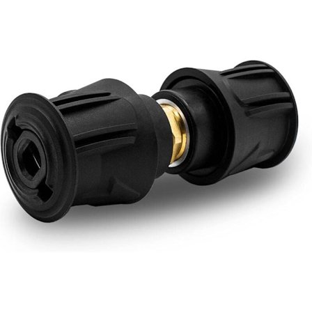 Tillbehör för högtryckstvättar: Karcher Dubbelhuvud Högtryck Snabbkoppling, Slanganslutningsadapter 2-pack