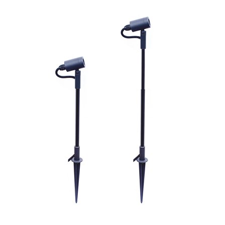 LightsOn Astro 5117 Jordspotlys sort, 31-44 cm, 180 lm, 3 W, Belysning