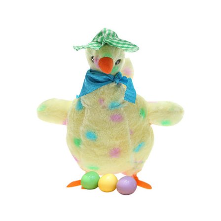 Hønseleker med egg og musikk - Gul