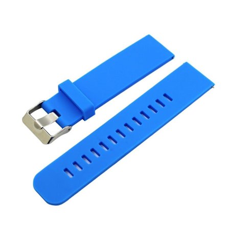 18mm ASUS Zenwatch 2 Small silikoninen kellonauha - Vauvasininen