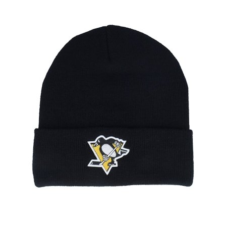 American Needle - NHL Nero cuff Beanie - Pittsburgh Penguins Terrain Knit Solid Black Cuff @ Hatstore