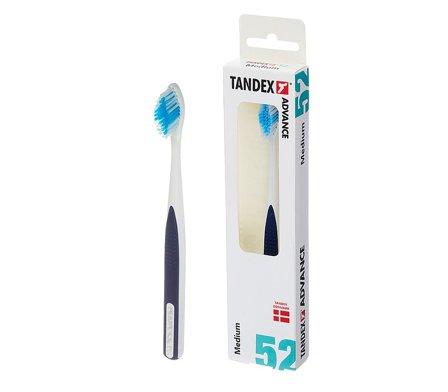 Tandex Tandbørste Advance Medium, Medicin & Pleje, Mund & Tandpleje, Tandbørster