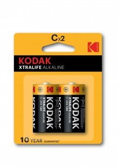 Kodak XTRALIFE Alk C-Cell, 2 st