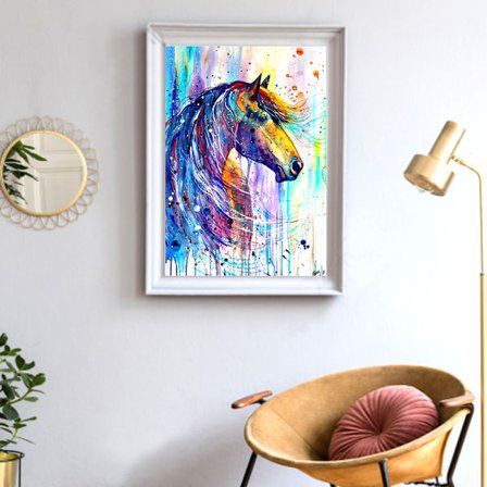 Uusi 5D Timanttimaalaus Eläin Täynnä Timantteja Vanha Kristalli Maali