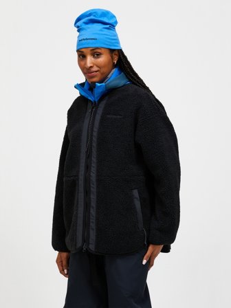 Heavy Pile Oversized Cardigan Women