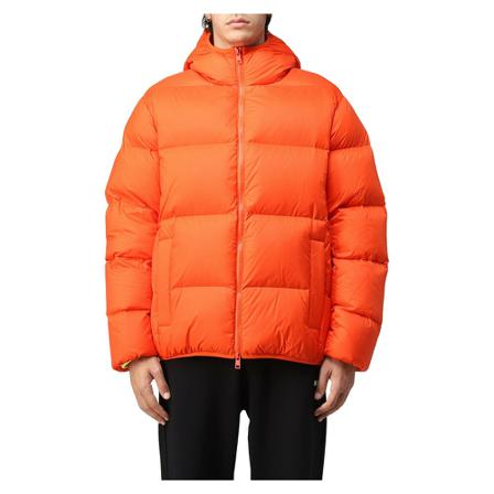 Msgm, Down Jackets Oranje, Heren, Maat:M