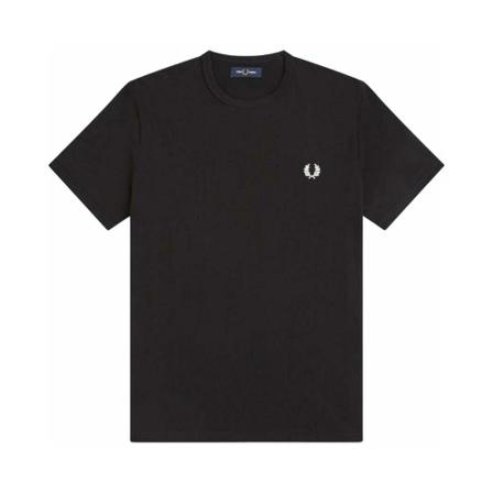 Fred Perry T-Shirts Sort, Herre, Størrelse: 3XL