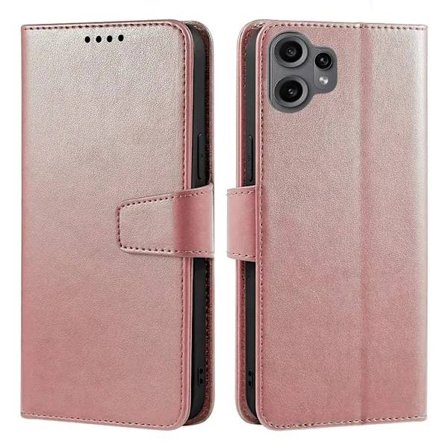 Nothing CMF Phone 2 Pro PU-nahkalompakkokotelo - Rosé Pink gold Ruusukulta