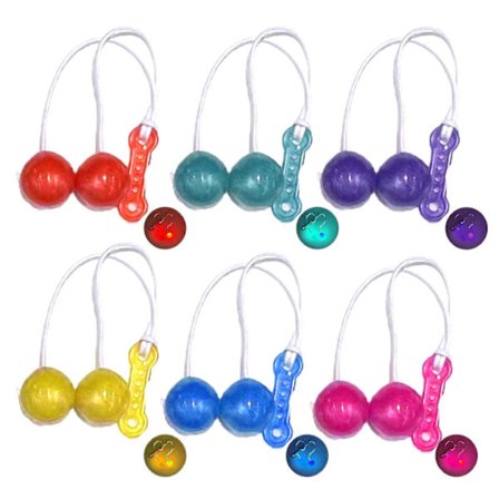 6 stk. Sinknap Lille Bold ABS Legetøj Lydeffekt Interessant Højhastighedsrotation Sikker Aflastning Kedsomhed Dekompression Pro-clackers Bold - 