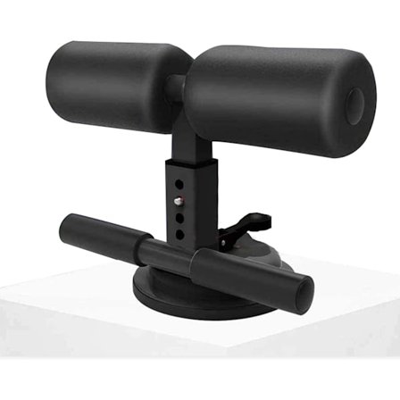 1 st svart bärbar sit-up stång hjälpmedel - tillbehör, bärbar sugkopp