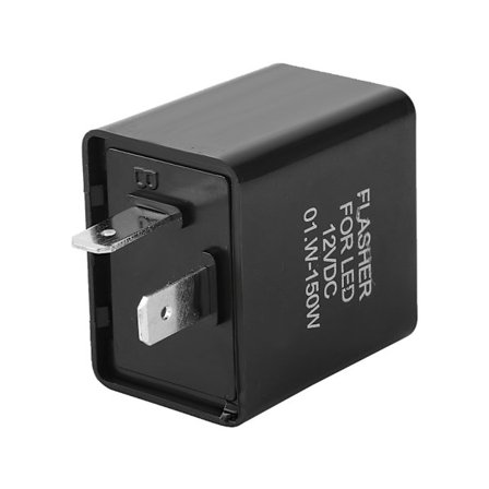 Elektronisk LED justerbar blinklysrelé for blinklys indikator blinklys